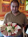 Kal Habr with Hummus--Photo by Patrick Evans-Hylton