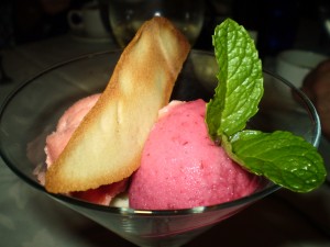 Trio of Sorbet