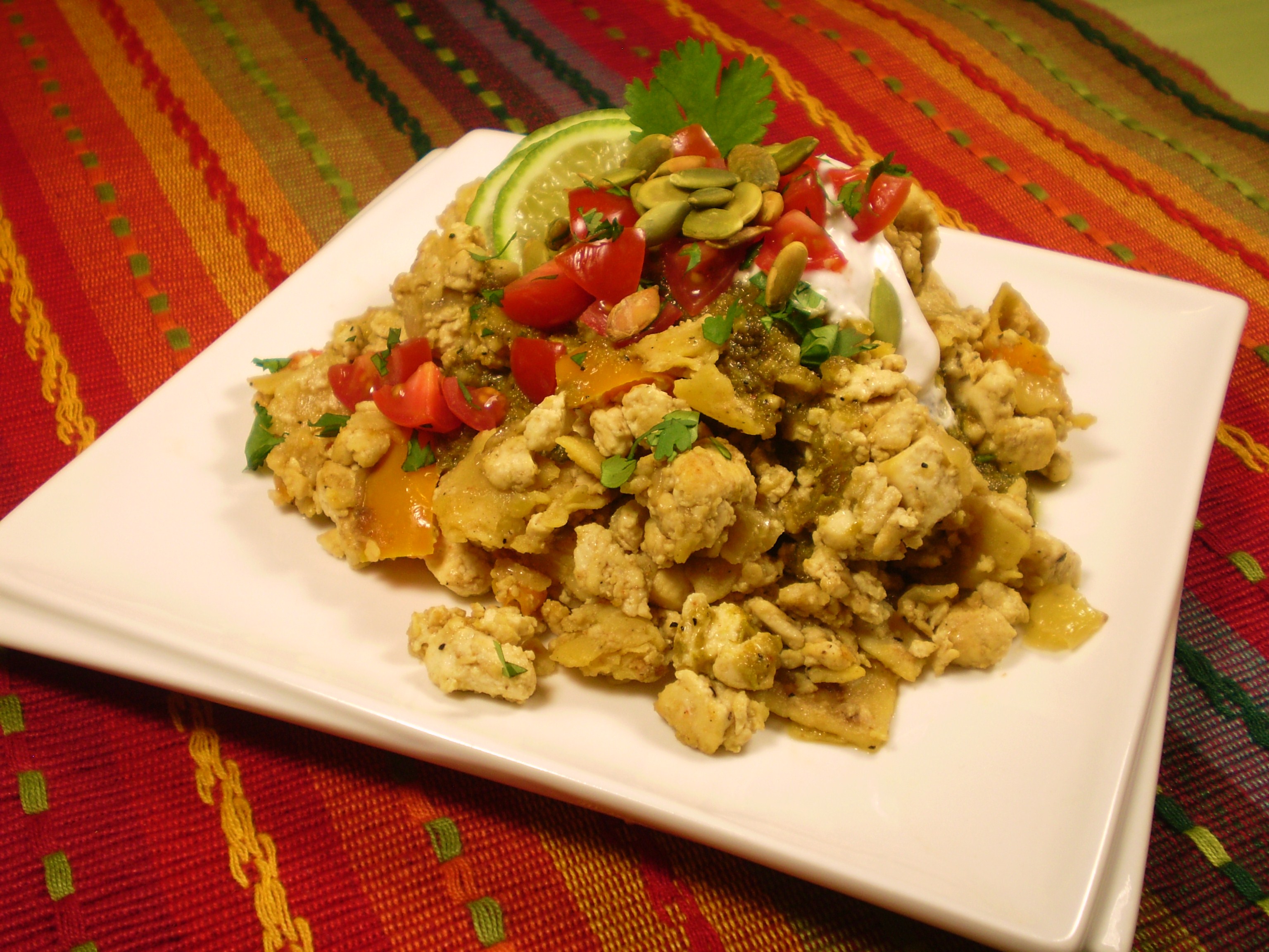 Vegan Migas with Green TomatoChile Sauce Vegan Recipes for Vegans