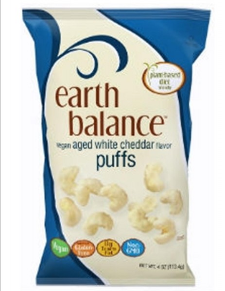 Earth Balance Aged White Cheddar Puffs