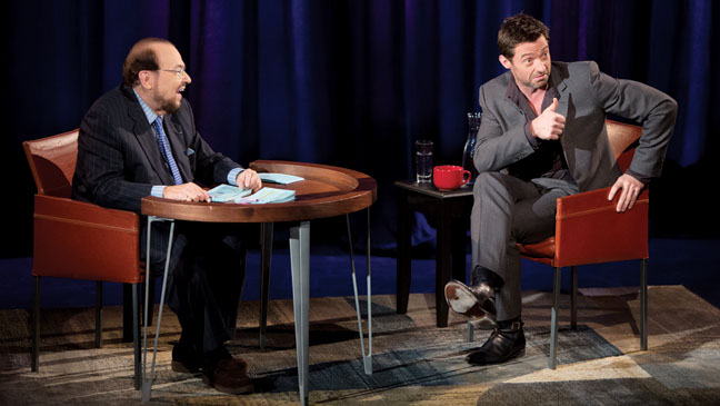 James Lipton and Hugh Jackman, "Inside the Actor's Studio." Photo Credit: The Hollywood Reporter