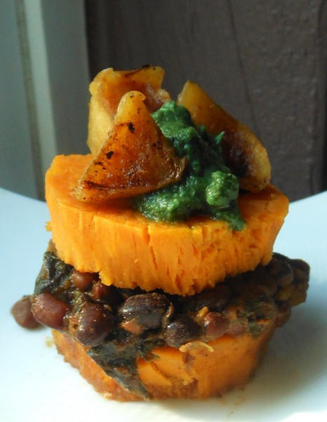 Maharaja Mung Beans and Kale (with Sweet Potato Stack Option)