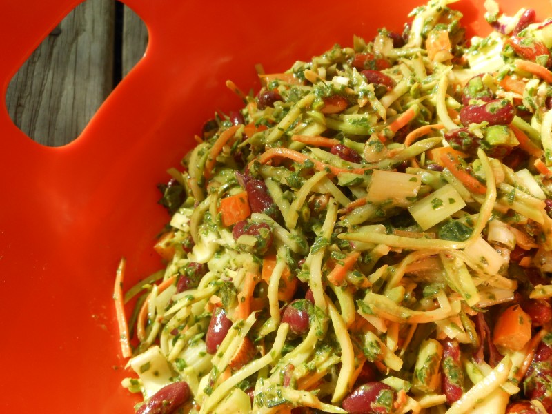 Bean and Broccoli Slaw