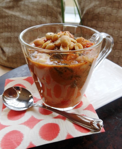 Chickpea, Sweet Potato, and Peanut Stew