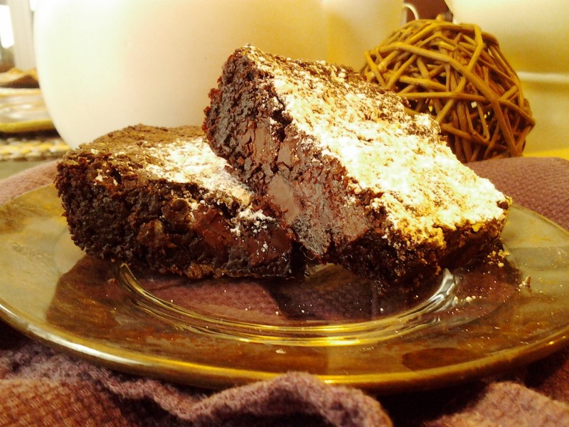 Very Best Moist Fudgy Vegan Brownies 5