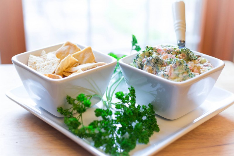 Blooming Broccoli Dip