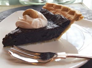 Vegan Chocolate Chess Pie