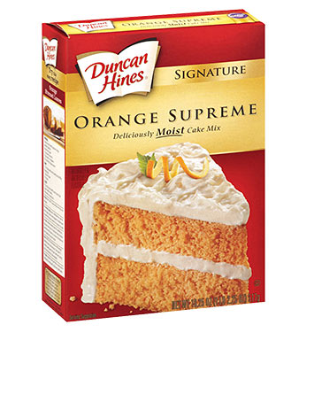 Orange Supreme Cake Mix