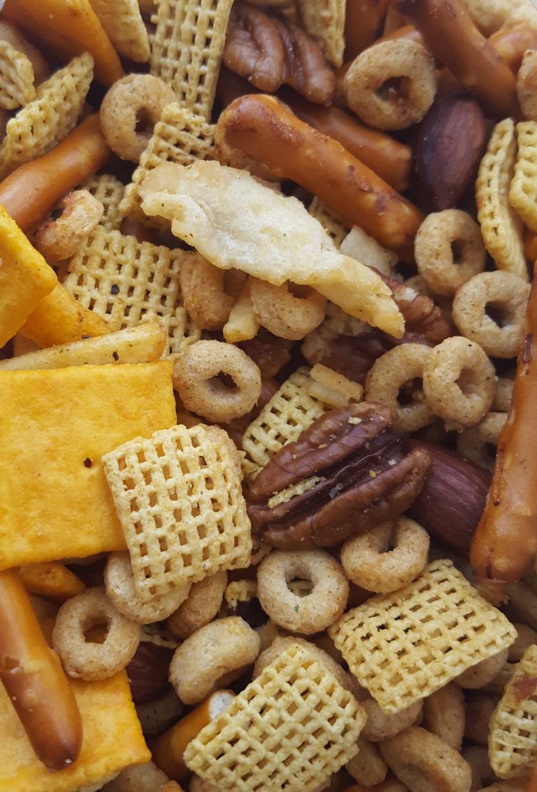 Vegan Mesquite BBQ Chex Mix Vegan Recipes for Vegans and Vegetarians
