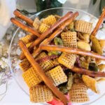 Sichuan Chex Mix with Hot Chili Oil (vegan & plant-based)