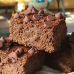 The Very Best Fudgy Black Bean Brownies with Chocolate Chips & Pecans (gf, vegan & plant-based)