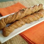 Vegan Rosemary-Garlic Breadsticks