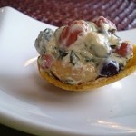 Vegan Spinach-Three Bean Dip Gets All Dressed Up