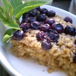 Vegan Baked Oatmeal with Berries for Mother’s Day