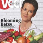 Vegan Cookbook Author Featured on Cover of VEER Magazine