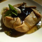 Vegan Fresh Plum Tarts or Hand Pies with Basil Caramel Sauce