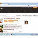 The Blooming Platter Cookbook’s Betsy DiJulio is Chosen as Author of the Day for Cookstr.com–Monday, December 12!