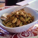 Vegan Smoky Nooch-Roasted Pumpkin Seeds–THE Best Snack with a Glass of Wine or to Give as a Holiday or Hostess Gift