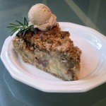 Vegan Ginger-Streusel Pear Pie from The Blooming Platter Cookbook is Now Available on One Green Planet!  And there’s a bonus:  My Vegan Cinnamon Stick-Vanilla Bean Ice Cream