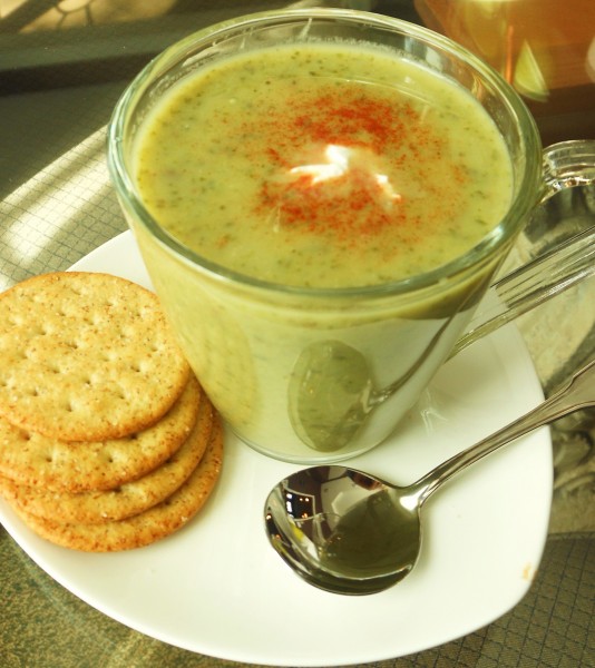 Pureed Potato-Kale Soup