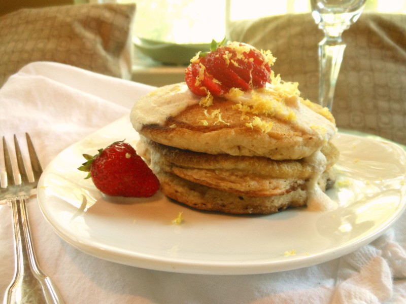 Ricotta-Lemon Pancakes