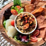Creamy Coconut Lentils with Hot Chili Oil 2 Ways! (Vegan & Plant-based Dip and Burger)
