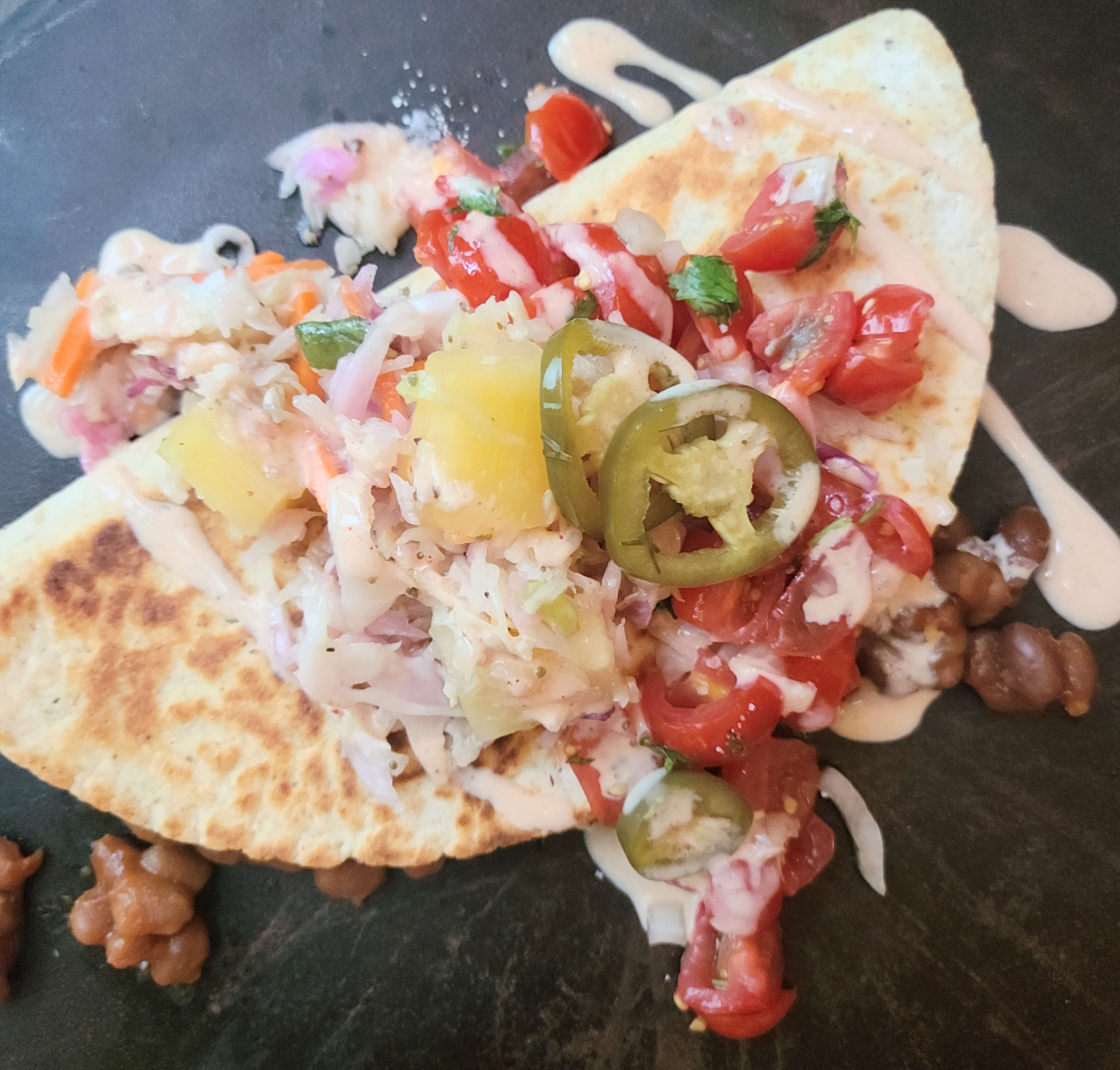 Freedom Fusion Backyard BBQ Quesadillas–Assert Your Independence! (Vegan/Plant-Based)