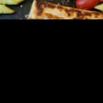 Fresh Peach Jam–Try It with a Smoked Gouda, Mushroom & Onion Quesadilla (Vegan & plant-based)
