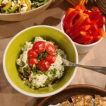 Simple Sour Cream Pesto Dip (vegan & plant-based/g-f)