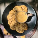 Chewy Chocolate Chip Cookies Made with Melted Butter (vegan/plant-based)