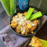 Healthier Buffalo Chick-un Dip (vegan/plant-based)