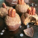 German Chocolate Cake-Inspired Energy Balls (vegan/plant-based/gluten-free)