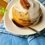 Individual Peach Cobblers (vegan/plant-based with gluten-free option)