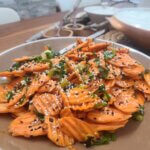 Carrot Salad with Chili Crisp (vegan/plant-based)